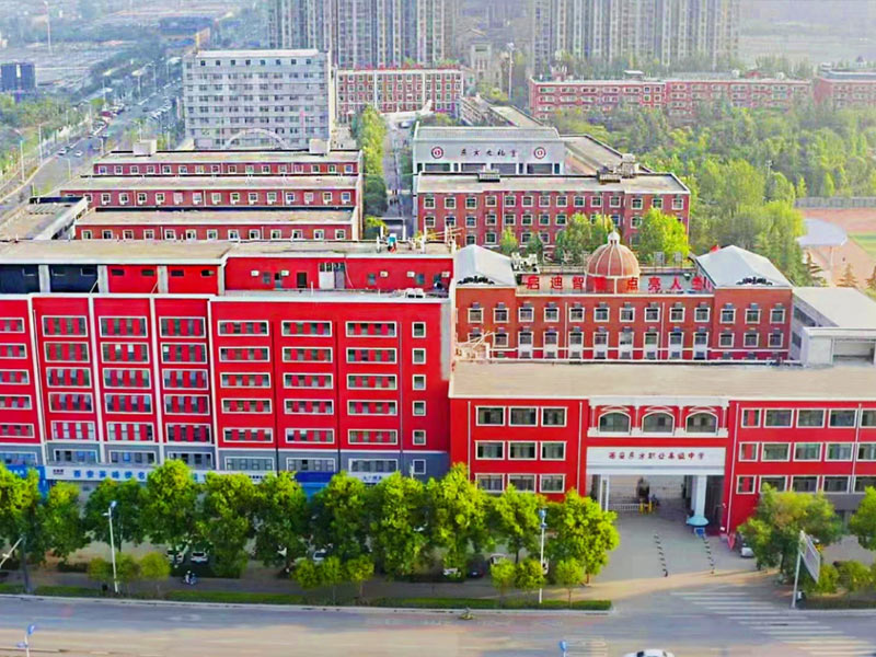 雁塔校园鸟瞰图